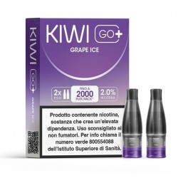 KIWI GO+ POD 2 Refill GRAPE ICE 20 Cod.Prod.PLN012786
