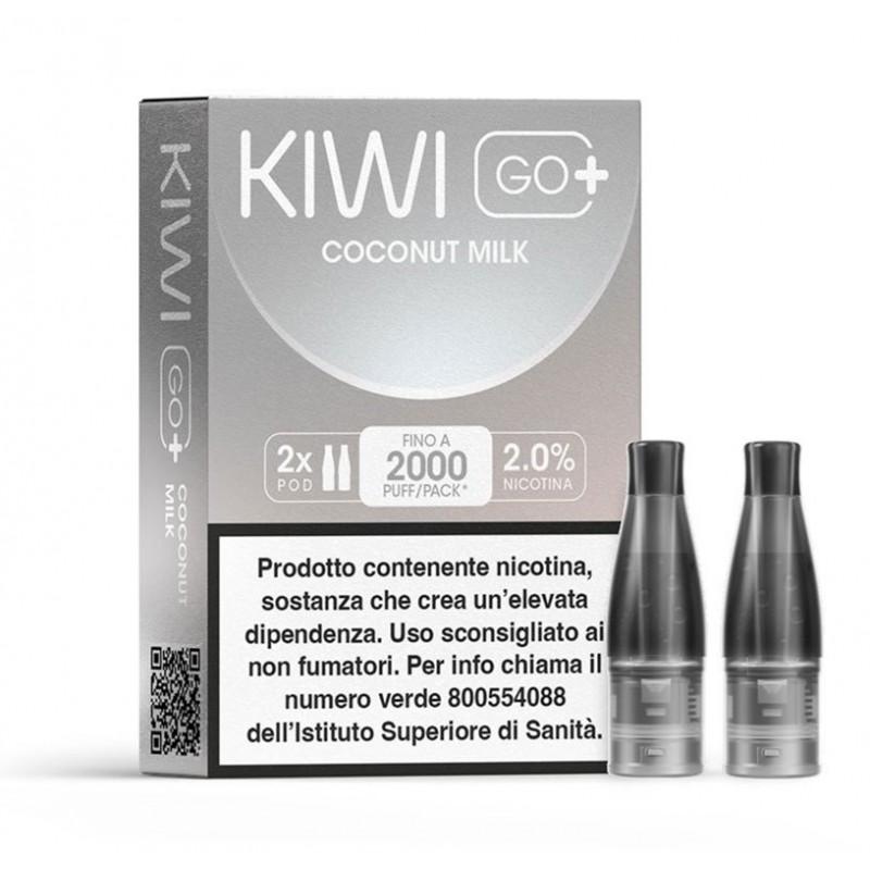 KIWI GO+ POD 2 Refill COCONUT MILK 20 Cod.Prod.PLN012788