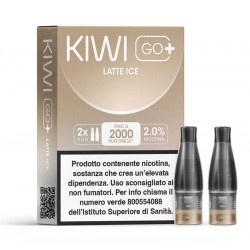 KIWI GO+ POD 2 Refill LATTE ICE 20 Cod.Prod.PLN012789