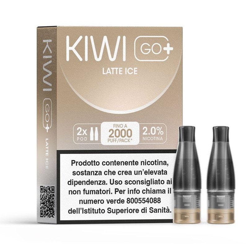 KIWI GO+ POD 2 Refill LATTE ICE 20 Cod.Prod.PLN012789