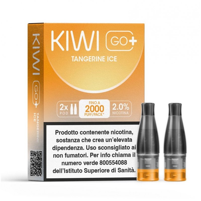 KIWI GO+ POD 2 Refill TANGERINE ICE 20 Cod.Prod.PLN012792