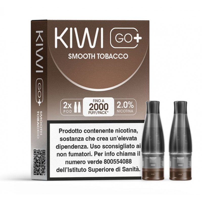 KIWI GO+ POD 2 Refill SMOOTH TOBACCO 20 Cod.Prod.PLN012793