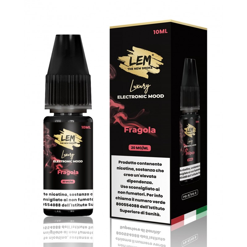 LEM LIQUIDO RICARICA FRAGOLA NICOTINA 2% 10 ml (5 Pz) Cod Prod.P