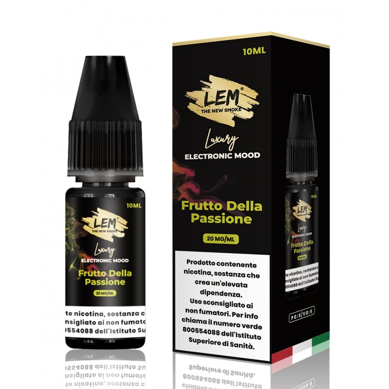 LEM LIQUIDO RICARICA FRUTTO DELLA PASSIONE NICOTINA 2% 10 ml (5