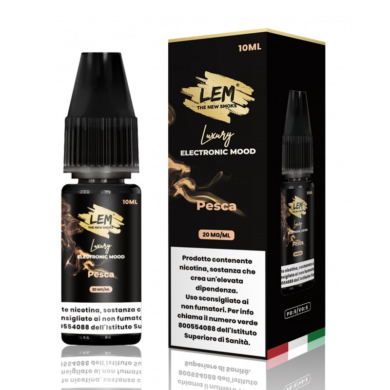 LEM LIQUIDO RICARICA PESCA NICOTINA 2% 10 ml (5 Pz) Cod Prod.PLN