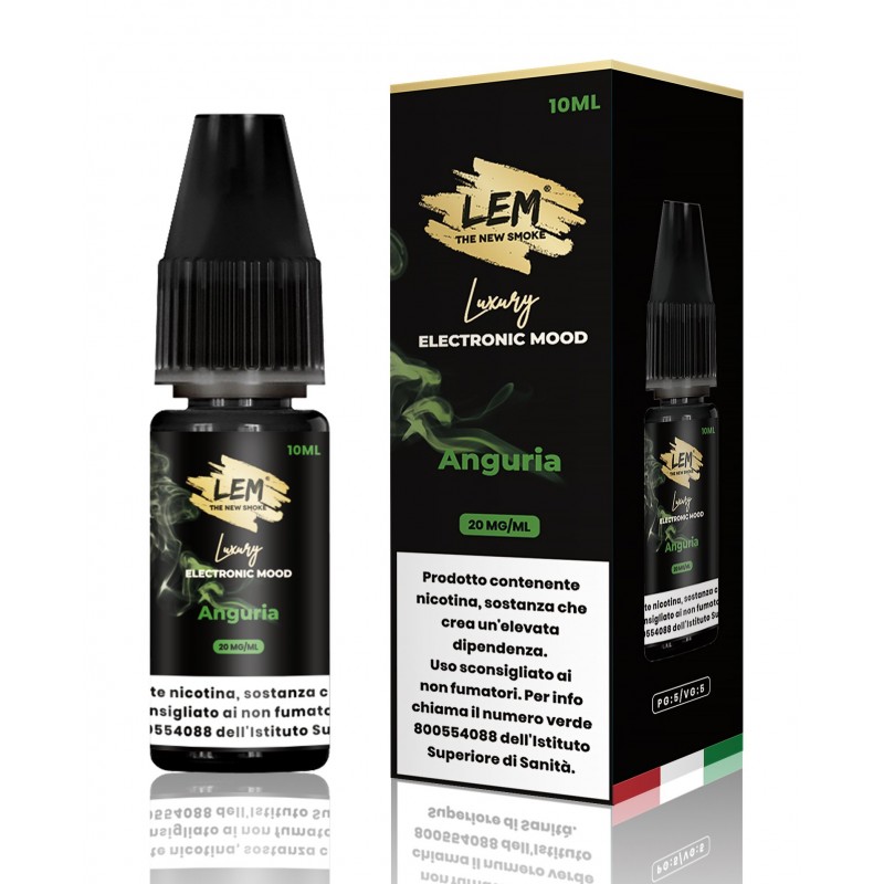 LEM LIQUIDO RICARICA ANGURIA NICOTINA 2% 10 ml (5 Pz) Cod Prod.P