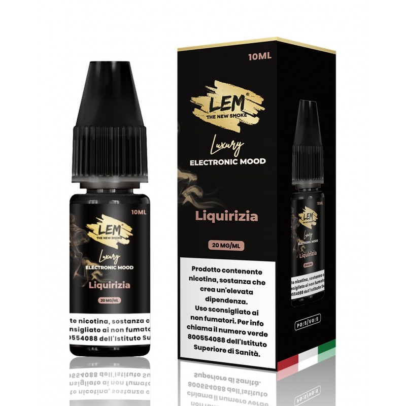 LEM LIQUIDO RICARICA LIQUIRIZIA NICOTINA 2% 10 ml (5 Pz) Cod Pro