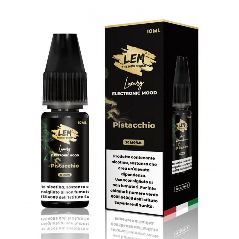LEM LIQUIDO RICARICA PISTACCHIO NICOTINA 2% 10 ml (5 Pz) Cod Pro