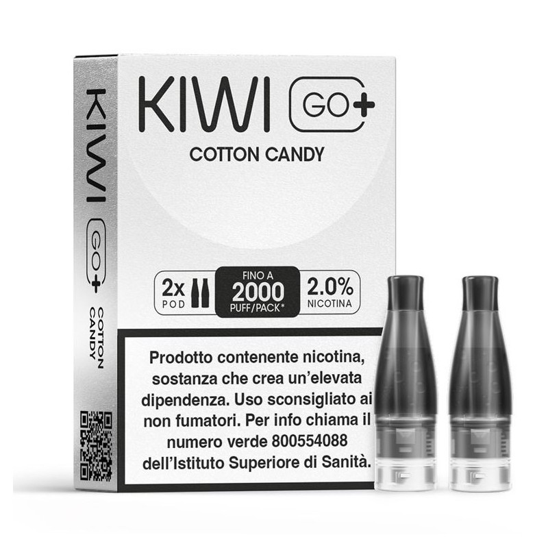 KIWI GO+ POD 2 Refill COTTON CANDY 20 Cod.Prod.PLN014181