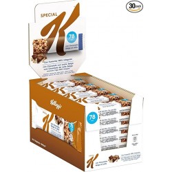 KELLOGGS BARRETTE CIOCCOLATO AL LATTE 21.5 gr. (30 Pz)