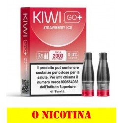 KIWI GO+ POD STRAWBERRY ICE 0 nicotina 2ml (2 refill) cod.Prod P