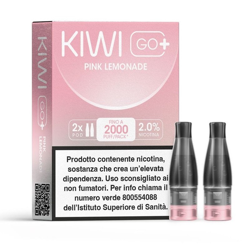KIWI GO+ POD 2 Refill PINK LEMONADE 20 Cod.Prod.PLN014183