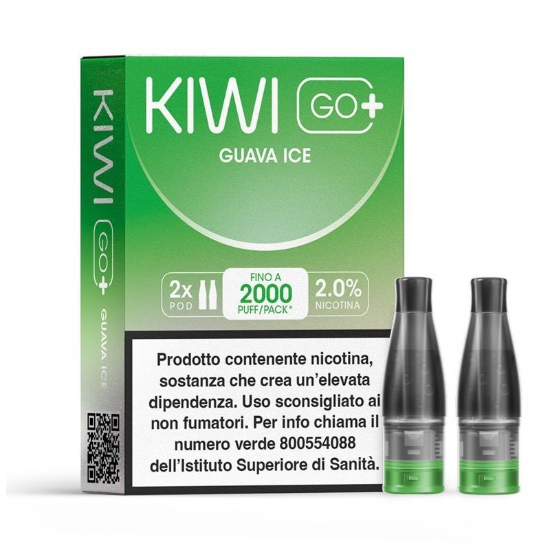 KIWI GO+ POD 2 Refill GUAVA ICE 20 Cod.Prod.PLN014184