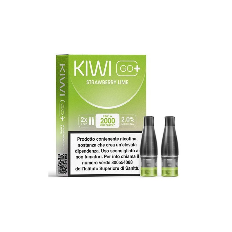 KIWI GO+ POD 2 Refill STRAWBERRY LIME 20 Cod.Prod.PLN014704