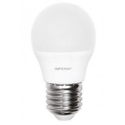 IMPERIA LED SFERA E27 OPALE 6 W 6500K (10 Pz)