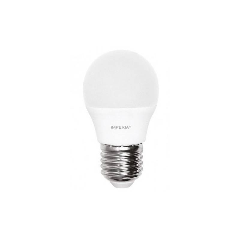 IMPERIA LED SFERA E27 OPALE 6 W 6500K (10 Pz)