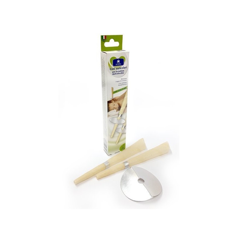 CONI AURICOLARI 2 PULIZIA ORECCHIO (12 Pz)
