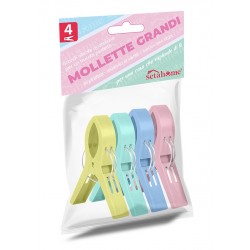 MOLLETTE BIG IN PLASTICA MULTIUSO 4 Pz
