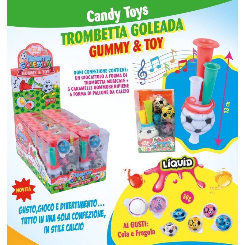 TROMBETTA GOLEADA 50 gr (12 Pz)