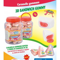 3D SANDWICH GUMMY 18 gr (50 Pz)