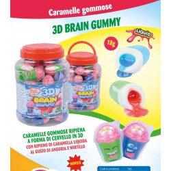 3D BRAIN GUMMY 18 gr (50 Pz)