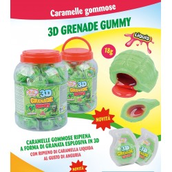 3D GRENADE GUMMY 18 gr (50 Pz)