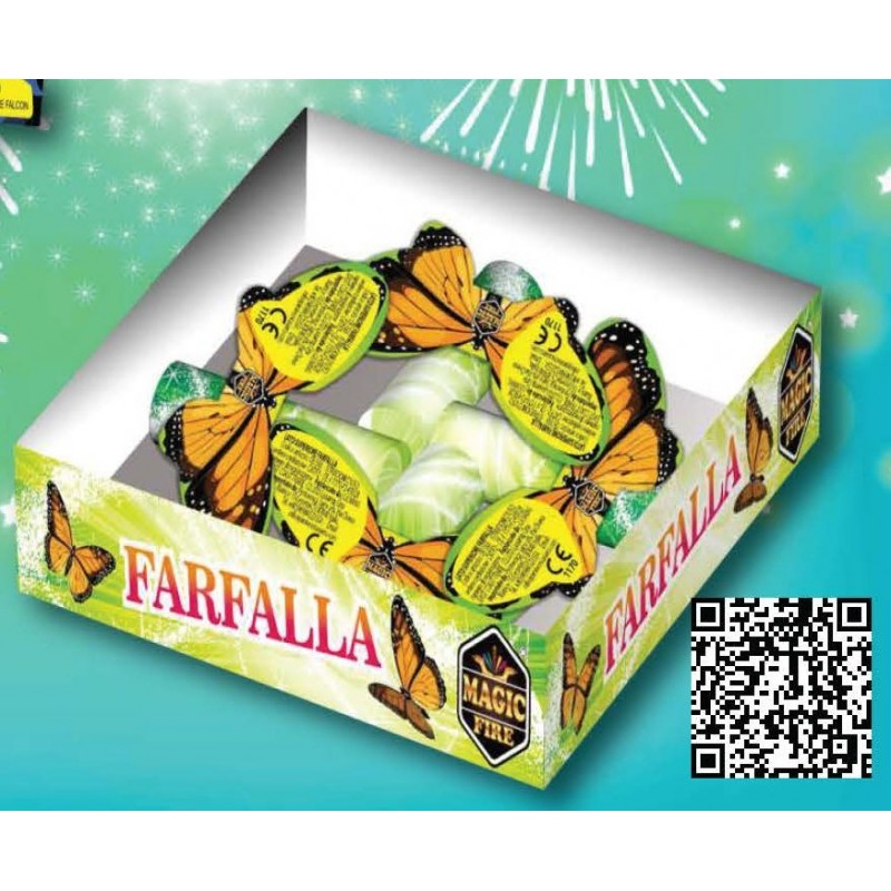 FARFALLA MAGIC FIRE (20 x 4 Pz) 11x6,7x1,5 cm