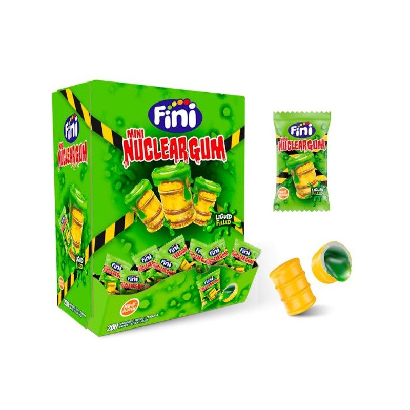 FINI CHICLE MINI NUCLEAR GUM 5 gr. (200 Pz)