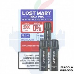 LOST MARY TOCA POD PRO 2 Refill 20ml-STRAWBERRY ICE 10Pz cod.pro