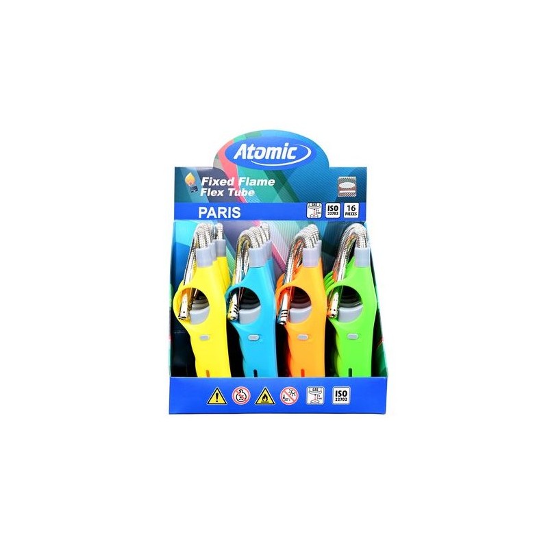 ACCENDIGAS ATOMIC PARIS FLEXY TUBE 28 cm (16 Pz)