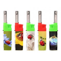 ACCENDIGAS ATOMIC BIBA MINI BBQ LADYBUGS (50 Pz)