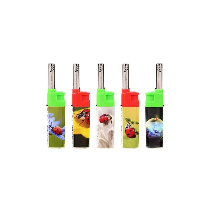 ACCENDIGAS ATOMIC BIBA MINI BBQ LADYBUGS (50 Pz)