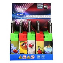 ACCENDIGAS ATOMIC BIBA MINI BBQ LADYBUGS (50 Pz)
