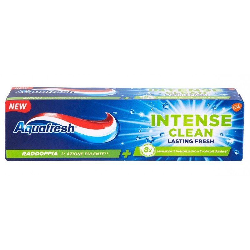 AQUAFRESH DENT 75 ML INTENSE CLEAN LASTING FRESH (12 Pz)