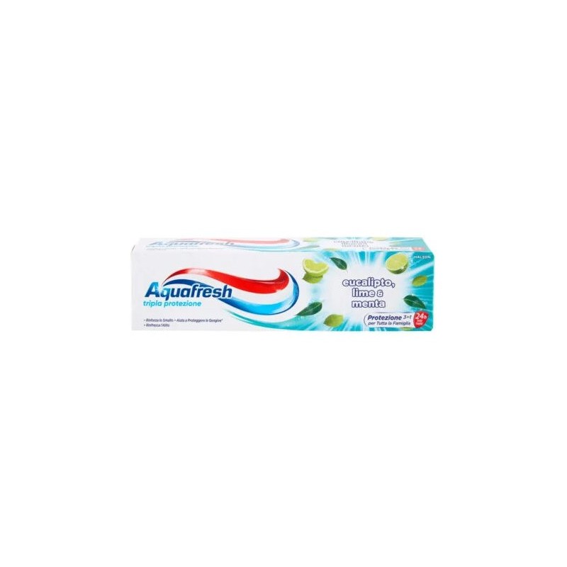 AQUAFRESH DENT 75 ML EUCALIPTO E MENTA (12 Pz)