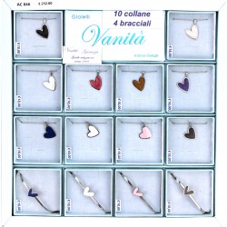 EXPO 10 Collane + 4 Bracciali (14 Pz)