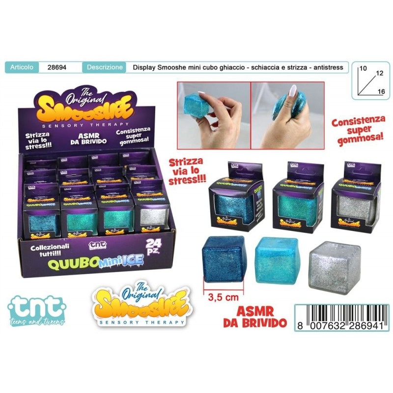TNT SMOSHEE QUUBO ICE 3.5 cm (Display 12 Pz)