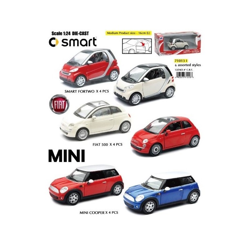DIE CAST CITY CAR scala 1:24