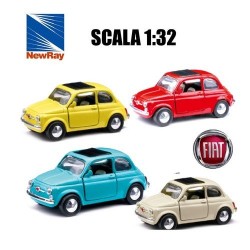 FIAT 500F GIALLO scala 1:32...