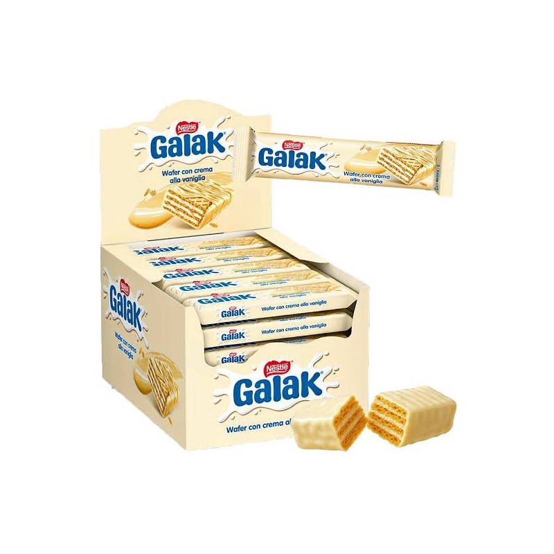 GALAK WAFER WHITE 30 gr. (30 Pz)
