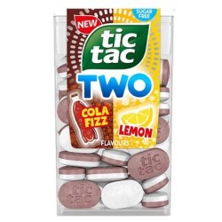TIC TAC TWO BIG BOX COLA FIZZY LEMON 38.5 gr (8 Pz)