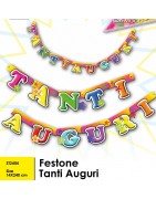 FESTONE TANTI AUGURI (24 Pz)