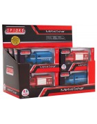 MEZZI DIE CAST POLIZIA/POMPIERI scala 1:64 (12 Pz)