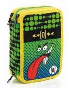 ASTUCCIO 3 ZIP  -O- CRAZY FACE 45 pz