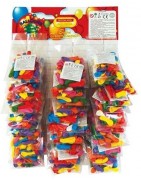 PALLONCINI 18 ANNI PASTELLO SMALL (40 bs da 10 pl)