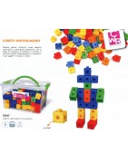 CUBETTI MULTI INCASTRO 2 cm - SET 130 Pzz
