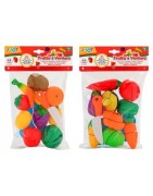 FRUTTA E VERDURA CON VELCRO