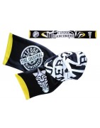SCIARPA JERSEY BIANCO/NERO