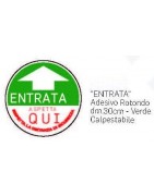 ADESIVO DA PAVIMENTO CALESTABILE ROTONDO 30 cm 'ENTRATA'