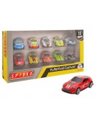 AUTO METALLO 10 Pz scala 1:64